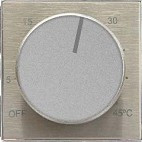 8540.9 AI - Накладка для терморегулятора 8140.9, серия SKY, цвет неражавеющая сталь - 2CLA854090A1401