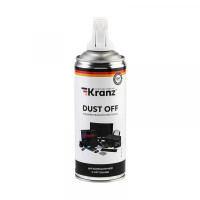 Пневматический очиститель DUST OFF, 520мл (400мл), аэрозоль KRANZ , KR-181-001