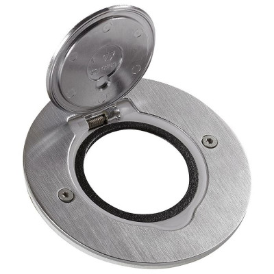 89701 - Встр. Блок Ip44 Круг.Нерж.2м, Legrand