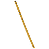 Legrand Маркер Duplix - чёрная маркировка на желтом фоне - условное обозначение - точка, 038441 Legrand Маркер Duplix - чёрная маркировка на желтом фоне - условное обозначение - точка, 038441