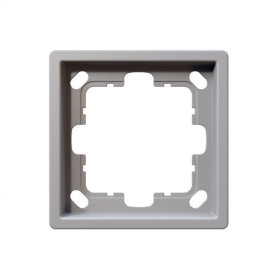 FD1001PWM - Рамка серия FD 1-постовая, цвет Белый матовый (soft touch), JASMART Electric