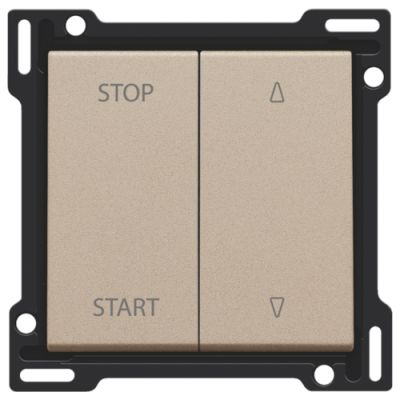 Niko Шампань Накладка на выключатель для жалюзи, 157-65905