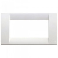 Vimar Накладка для 4 модулей пластик ярко-белый, 16744.01