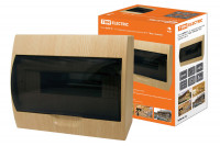 Бокс ЩРН-П-12 модулей навесной пластик IP41 "Эко" (сосна) TDM Electric, SQ0901-0016