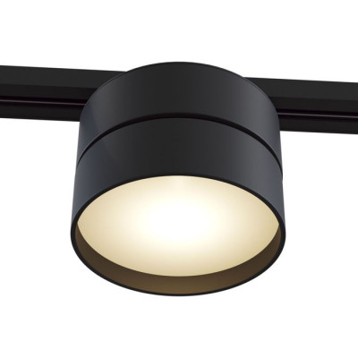 Single phase track system ONDA Трековый светильник, цвет -  Черный, 18W