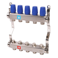 Коллектор без расходомеров, 5 выходов, MS.405.06