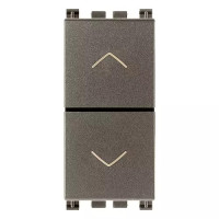 Vimar Две кнопки взамоблокируемые NO+NO 10A, Metal, 19062.M Vimar Две кнопки взамоблокируемые NO+NO 10A, Metal, 19062.M