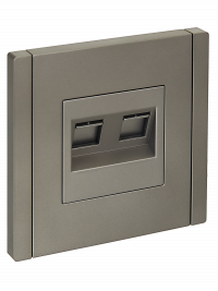 FORTE&PIANO Роз. комп. 2-ая RJ45 кат.5E FP533 ст. IEK, FP-K20-1-K46