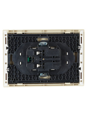 FORTE&PIANO Роз. 2-я с з/к без з/ш б/к 16А FP424 ван. IEK, FP-R21-16-1-K10