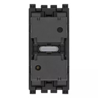 Vimar Механизм переключателя для управления жалюзи для 1 рольставни  cos? 0,6 2 A 100-240 V~ 50/60 Гц, местное управление с помощью кнопки или дистанционно,, 19594.0