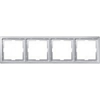 MERTEN Artec РАМКА 4 поста, АЛЮМИНИЙ, SD