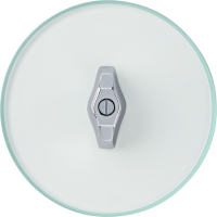 Berker Выключатель 1-клавишный, ручка хром, серия Glas