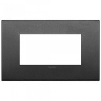 Vimar Накладка CLASSIC на 4 модуля графит матовый, 19654.01