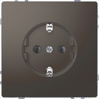 D-Life Розетка 2К+З 16 А, 250 В~, антрацит