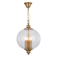 ST LUCE SL362.203.03 Светильник подвесной ST-Luce Золотистый/Прозрачный E14 3*60W