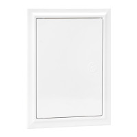 Люк ревизионный пластик с нажим, замком 150х200 (ШхВ внутр,) EKF Basic