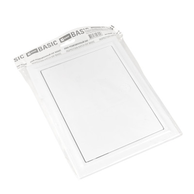 Люк ревизионный пластик с нажим, замком 150х200 (ШхВ внутр,) EKF Basic