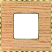FD01451OOB Fede Belle Epoque Wood Рамка 1-ная, Oak-Bright Gold
