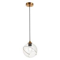 Evoluce SLE103103-01 Подвес Золотистый/Прозрачный E27 1*60W