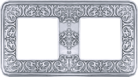 FD01372CB Fede Emporio Рамка 2-ная, Bright Chrome