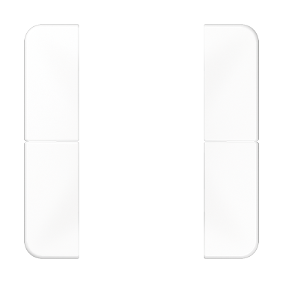 комплект накладок 2гр белый, CD502TSAWW