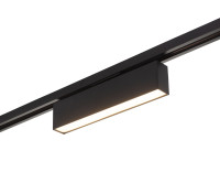 Denkirs DK6430-BK Трековый светильник IP 20, 10 Вт, LED 3000, черный, алюминий