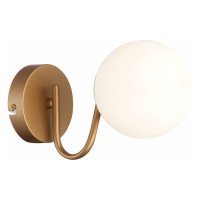 Evoluce SLE220601-01 Светильник настенный Золотистый/Белый E14 1*40W