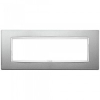 20657.C13 - Vimar Накладка классика для 7 модулей серебро матовое 20657.C13 - Vimar Накладка классика для 7 модулей серебро матовое