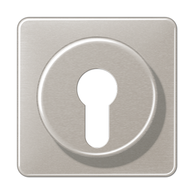 Крышка для выключателя с замком; платина, CD528PT