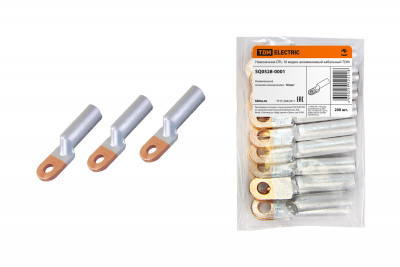 Наконечник DTL-10 медно-алюминиевый кабельный TDM Electric, SQ0528-0001