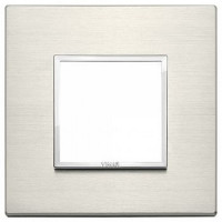 Vimar Накладка Eikon Evo на 2 модуля, титан, 21642.08