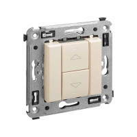 4405183 - ДКС Механизм управления рольставней в стену, "Avanti", "Ванильная дымка"