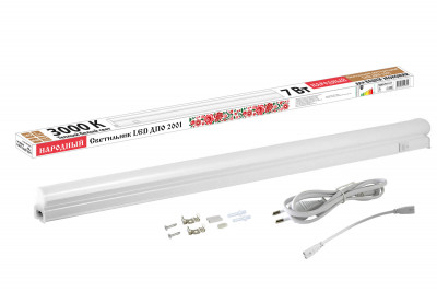 Светильник LED ДПО 2001 7 Вт, 3000К, IP40, Народный, SQ0329-0111