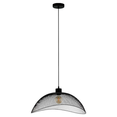 43305 Подвес POMPEYA, 1X60W(E27), 570X540, H1100, сталь, черный