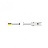 Simon Connect Белый Кабель 2м 3x2,5мм, разъёмы Quick Connection "мама - free-end" 2P+E, CR4020-9