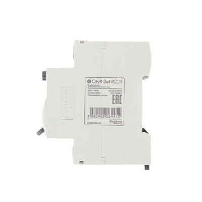 City9 Set ВДТ 40А 4P 300мА A-S 400В, Systeme Electric, C9R87440