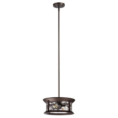 4961/2 NATURE ODL22 565 темно-коричневый/стекло Ландшафтный подвес E27 2*60W IP44 MAVRET