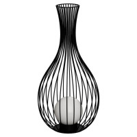 900122 Уличный напольный светильник FOSSOMBRONE, E27, 1X10W, IP65, H685, ?320, основание: ?230, нерж