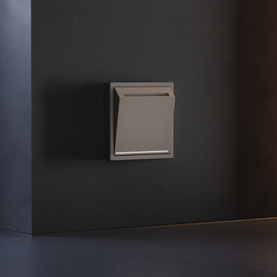 Накладка для выключателя карточного, S70 (капучино), VLS002614