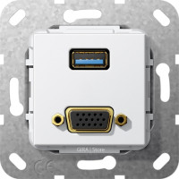 Разъем USB 3.0 A, VGA