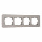 Werkel W0042417/ Рамка на 4 поста Elite (дымчатый, стекло), a057877