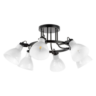 Lightstar 761060 (MX9114-6B) Люстра ACROBATA 6х40W E14 БЕЛЫЙ (в комплекте)