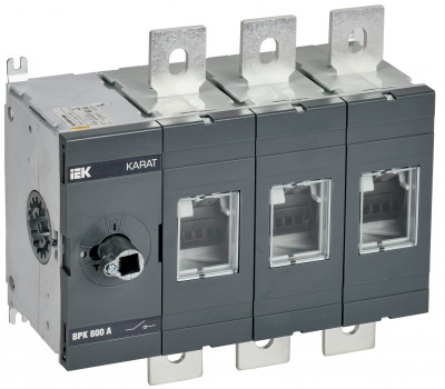 KARAT Выкл-разъед. ВРК без рукоятки 3P 800А IEK, KA-VR10-3-0800