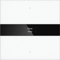 GVS CHPBD-02/12.1.10 Клавишный выключатель с дисплеем, 2 клавиши, белый, антиблик