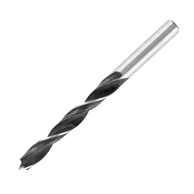 Сверло по дереву 9х125 мм, цилиндрический хвостовик Kranz, KR-91-0738