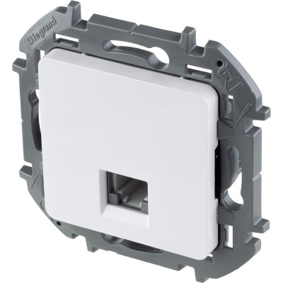 673820 - Розетка телефонная RJ11 - Legrand/Daccord Inspiria - белый, Legrand