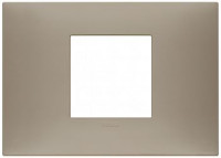 Vimar Накладка на 2 модуля центрально для коробки на 3 модуля, горлица матовая, 09672.12 Vimar Накладка на 2 модуля центрально для коробки на 3 модуля, горлица матовая, 09672.12