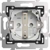 Niko Home Control Розетка SCHUKO, Zigbee, пруж. Клеммы, 170-34605