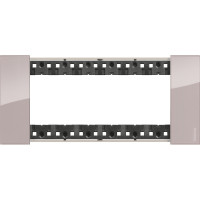 KA4806DM Bticino LIVING NOW. Декоративная рамка 6 модулей.Цвет "Аура", KA4806DM