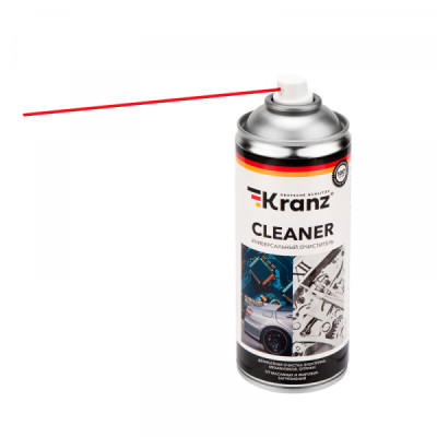 Очиститель универсальный CLEANER, 520мл (400мл), аэрозоль KRANZ  , KR-181-002